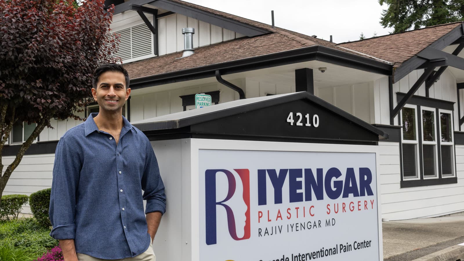 Dr. Iyengar with his practice team
